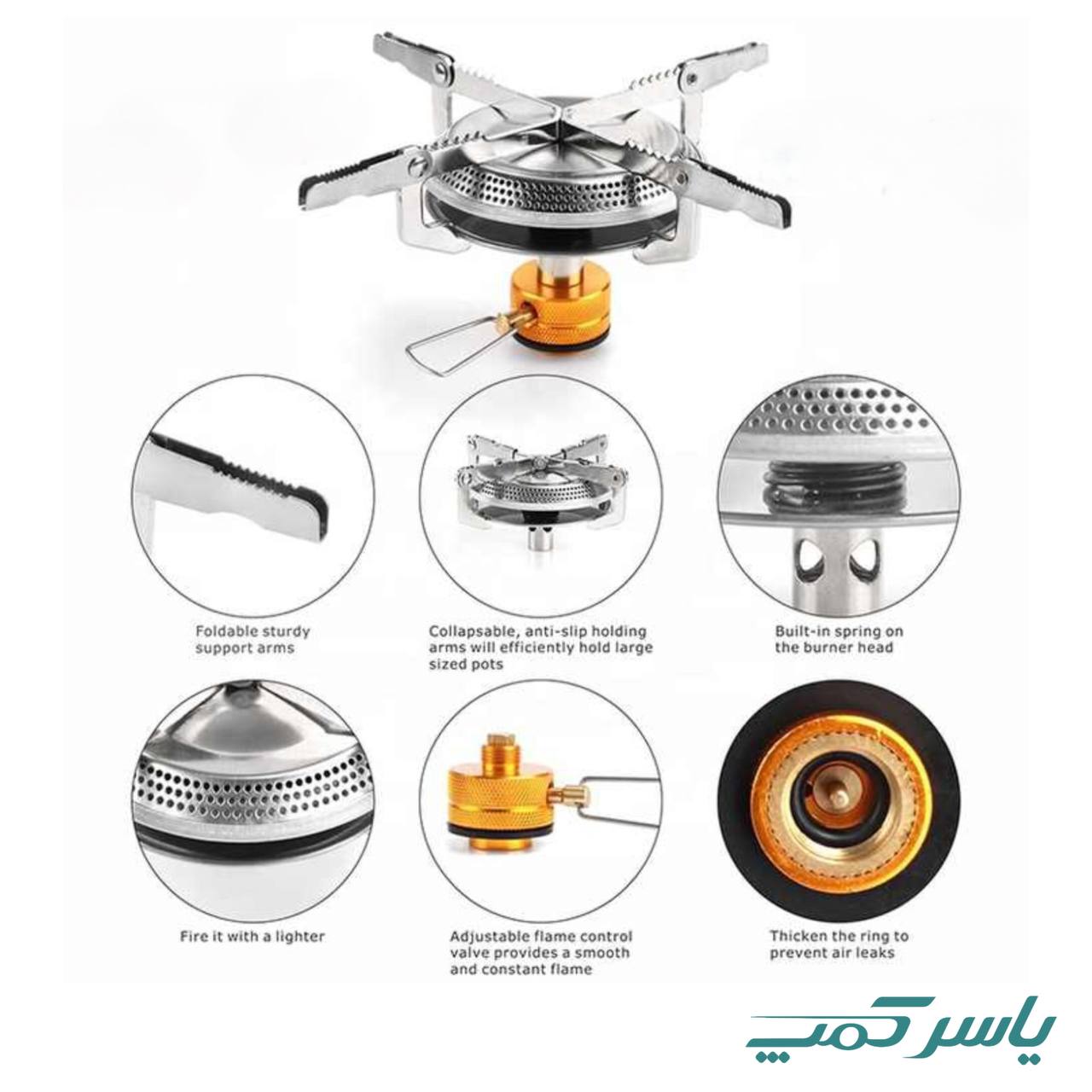 سرشعله پهن 4 پر Leobird مدل ma600w (7)