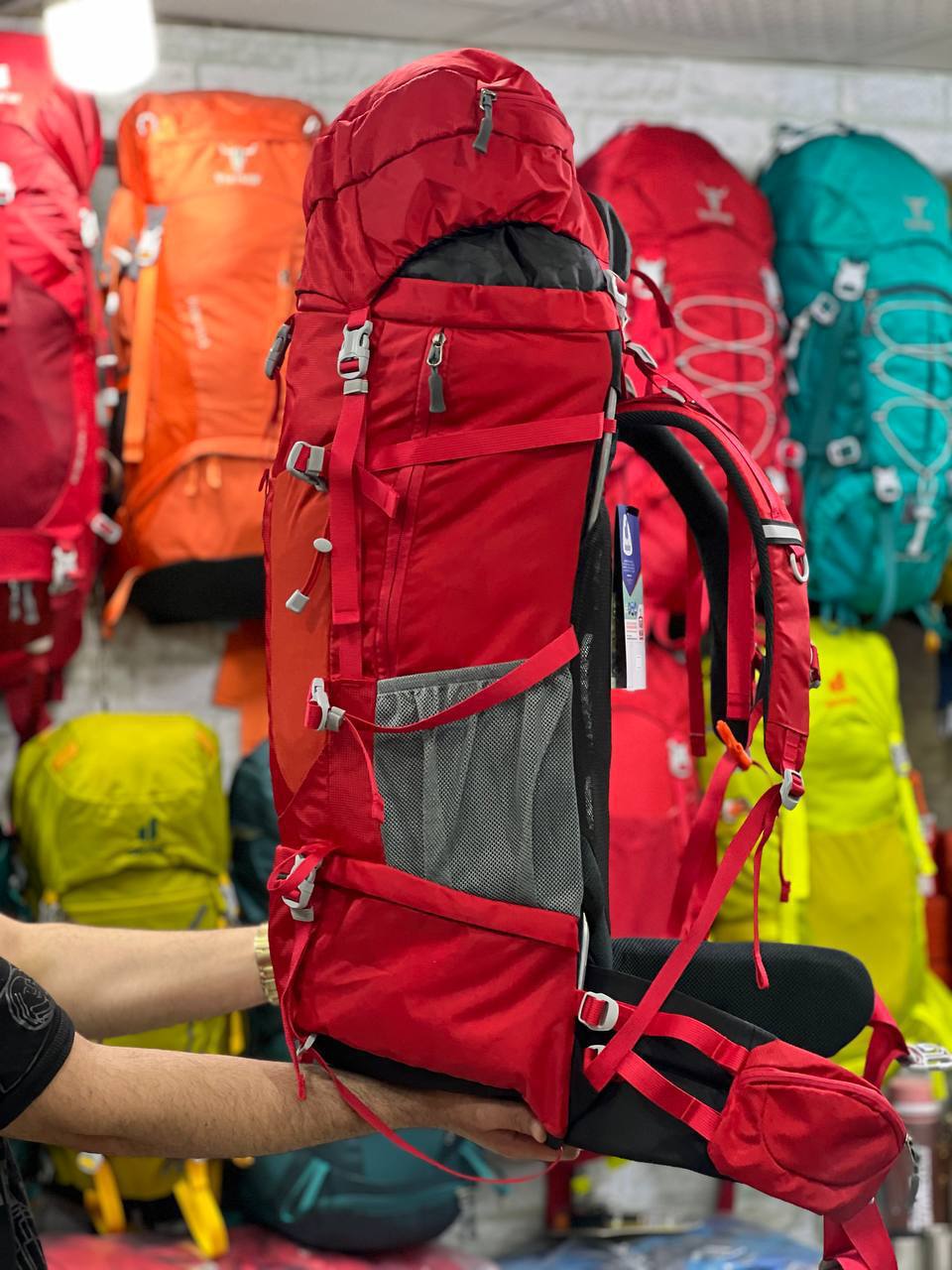 کوله پشتی کوهنوردی 5+65 لیتر DEUTER مدل WILDGUEST (8)